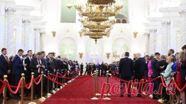 В Кремле началась церемония инаугурации президента