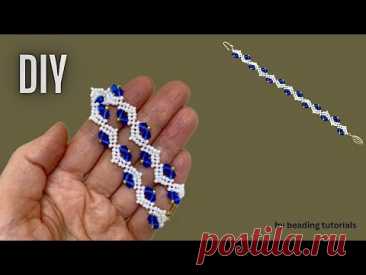 Create a stunning DIY beaded bracelet.