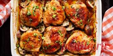 Вторые блюда из курицы и грибов - Лайфхакер