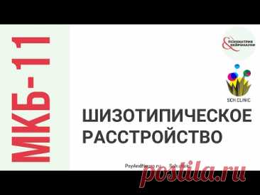 Шизотипическое расстройство в МКБ-11: диагностическое руководство // Касьянов Е.Д., Филиппов Д.С.