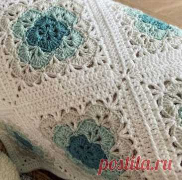 Ocean Shell Blanket - Crochet Easy Patterns