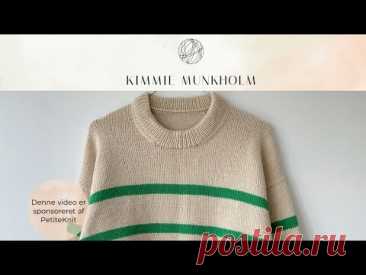 Marseille Sweater - Opstart ærme - окат рукава