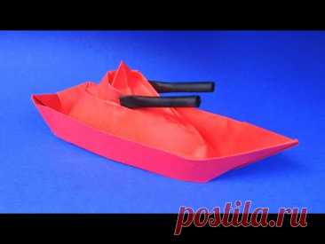 Как сделать кораблик из бумаги Как сделать оригами кораблик