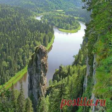 Река Усьва, Урал