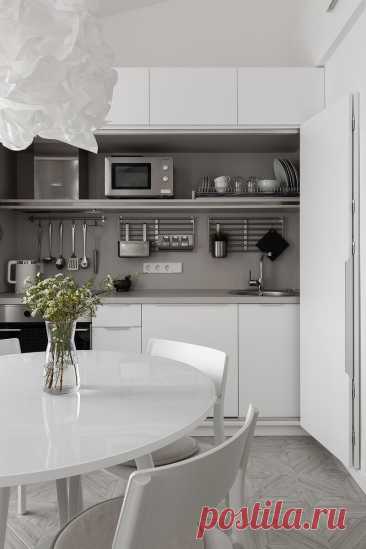 Кухня в шкафу! 6 дизайнерских примеров, от которых вы будете в восторге