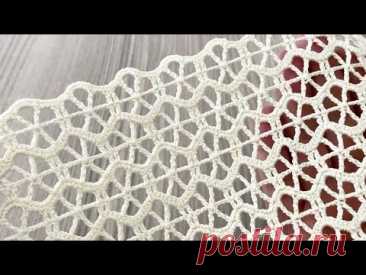 AWESOME MOTIF LOOK HONEYCOMB Crochet  Pattern Tutorial