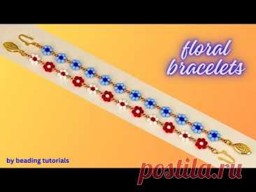 #jewelry #bracelet bracelet diy. Easy beads bracelet pattern. Elegant design
