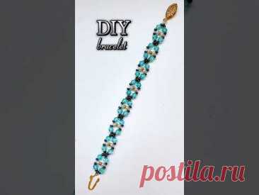 #shorts DIY bracelet. Beads bracelet. Beginner’s bracelet making