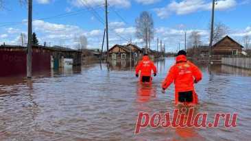 На севере Приангарья река Нижняя Тунгуска затопила 25 домов