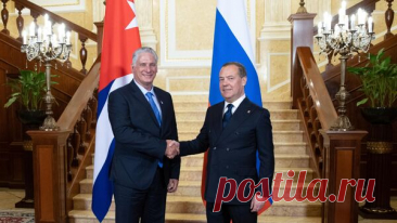 Медведев прокомментировал встречу с лидерами Кубы и Лаоса