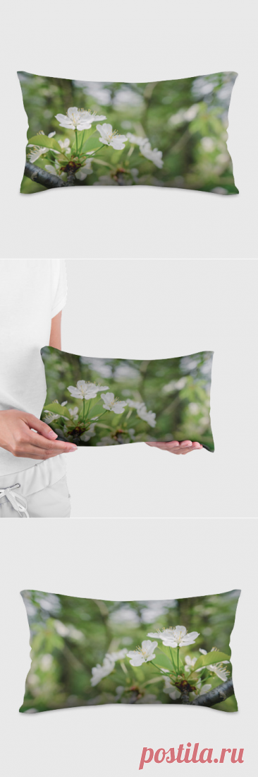 Подушка 3D антистресс Цветы вишни - купить по цене 1330 руб в интернет-магазине Всемайки, арт 3654505