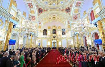 Церемония инаугурации президента Российской Федерации. Прямая трансляция. ТАСС/Ruptly