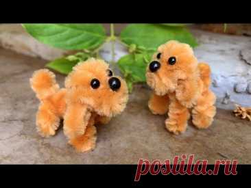 ABC TV | How To Make Miniature Dog With Pipe Cleaner - Craft Tutorial