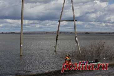 Уровень воды в Ишиме в Тюменской области стал рекордным