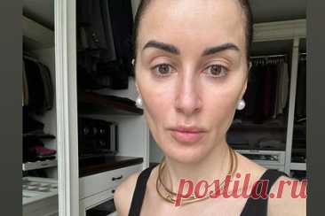 48-летняя Тина Канделаки показала лицо без макияжа