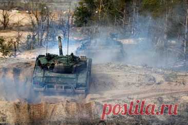 На Украине заметили доработанный танк «Твердый»