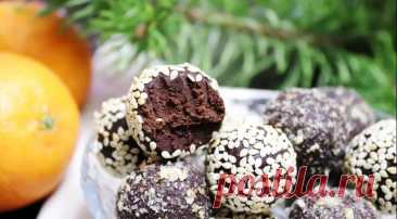 Шоколадные трюфели с авокадо и финиками, пошаговый рецепт с фото от автора Юна