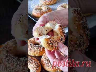 Greek Yogurt Bagels #shorts #bagels