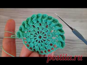 Fabulous Flower Pattern Crochet Lace Detailed Description Tutorial for Beginners