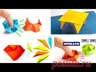 5 Easy Paper Crafts for Kids. Origami