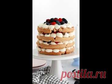 Belgian Waffle Layer Cake