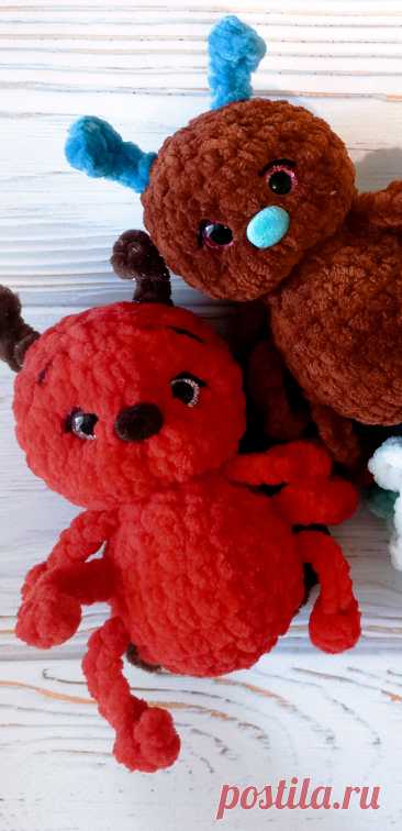 PDF Буки крючком. FREE crochet pattern; Аmigurumi toy patterns. Амигуруми схемы и описания на русском. Вязаные игрушки и поделки своими руками #amimore - плюшевый жук, маленькая букашка из плюшевой пряжи, жучок, букашечка.