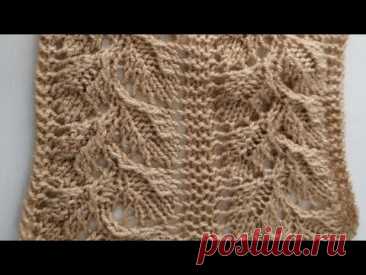 Sarmaşık veya Güzyaprakları Örgü Modeli #sweter #knitting #babknitis #crocrt #krrket #kolayörgü
