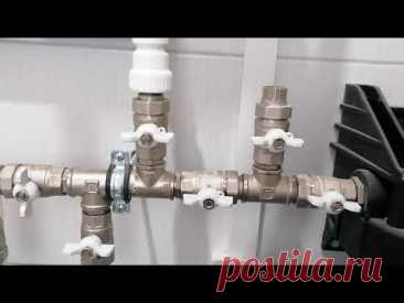 проверка объемно расходной характеристики входящего водопровода в доме