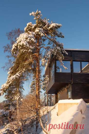 Двухэтажный особняк для уединенного отдыха в Норвегии • Сияние Жизни