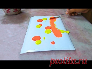 Simple Abstract Art- Simple Steps to Expressive Creations | step by step