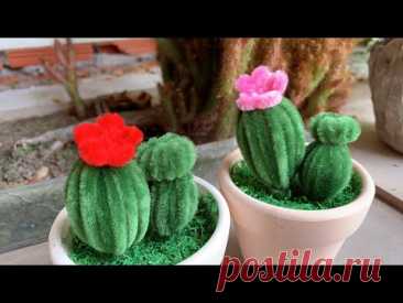 ABC TV | How To Make Easy Cactus Tree With Pipe Cleaner - Craft Tutorial