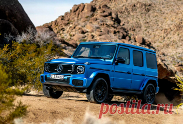 Mercedes G580 EQ 2025: картинки, интерьер, экстерьер