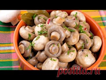Это не грибы, а просто сказка! Закусочные шампиньоны моментального приготовления на праздничный стол