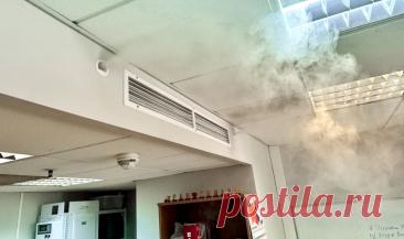 Система увлажнения воздуха для зданий