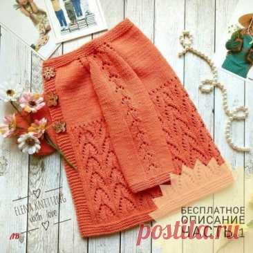 Кардиган для девочки на рост 80-86 см Пряжа Yarn Art Jeans, цвет № 23, 50г/160м– 3 мотка, 4 пуговки, спицы 3,5 мм,тмаркеры.Часть1. КокеткаНабрать на спицы 3,5 мм 84 п.*1-4 ряд – пл.вязка*5 рад – петля под пуговку - 1кр.п, 1л.п, 2п. вместе лицевой с наклоном вправо, 2 скрещ. накида, 2п. вместе лицевой с наклоном влево, 1л.п....