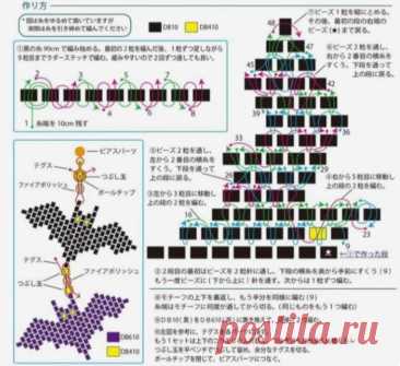 Летучая мышь из бисера