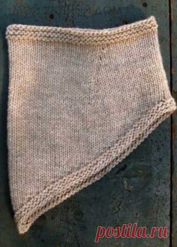 Бактус спицами: простое чудо для вашего гардероба