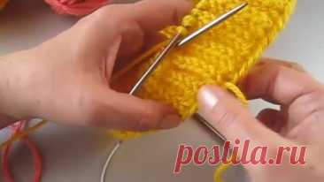 Как набрать петли на круговые спицы и правильно соединить? | Вераша | Вязание | Дзен