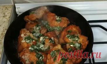 Жарим курицу правильно, чтобы оставить сок внутри. Показываем по шагам