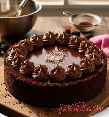 Творожно-шоколадный чизкейк