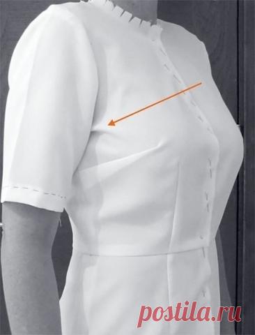 Устраняем заломы в области проймы