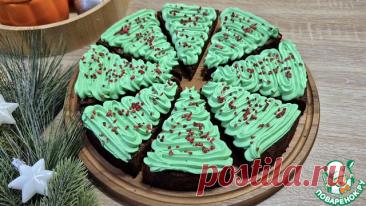 Новогодний десерт ёлочки. Простой десерт, который заменит новогодний декор. Очень просто и вкусно на праздничный стол, на новый год и рождество.