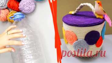 Из МУСОРА! Практически никто не верит, что можно сделать такую красоту из подручных вещей. | Золотые Ручки | Дзен