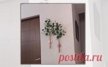 Мини-кашпо для стены: быстро и просто | Идеи мастера
