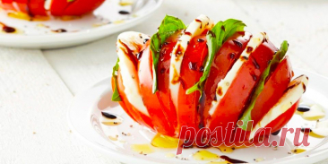 САЛАТ *КАПРЕЗЕ*: ПОРЦИОННАЯ ПОДАЧА