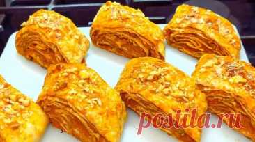 Быстро и просто: вкусный десерт из лаваша с тыквой! | БелТА | Дзен