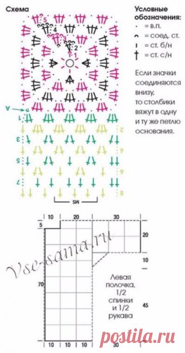 GRANDMA SQUARES JACKET FREE PATTERN
