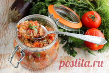 Баклажанная икра по-одесски | Волшебная Еда | Дзен