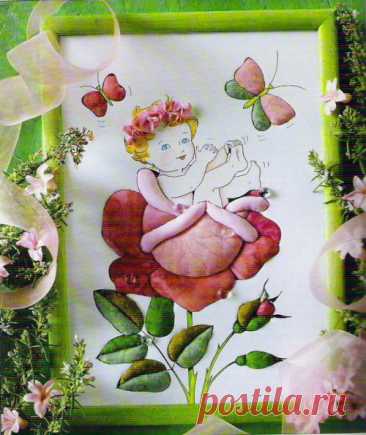 Лоскутные картины в японском стиле кинусайга | Рукоделие