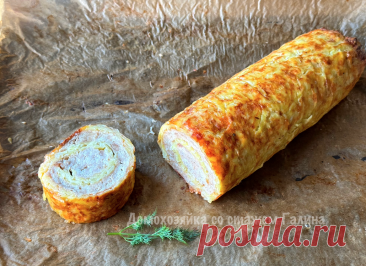 Идеальный рулет на все случаи: от ужина до завтрака | Домохозяйка со стажем Галина | Дзен